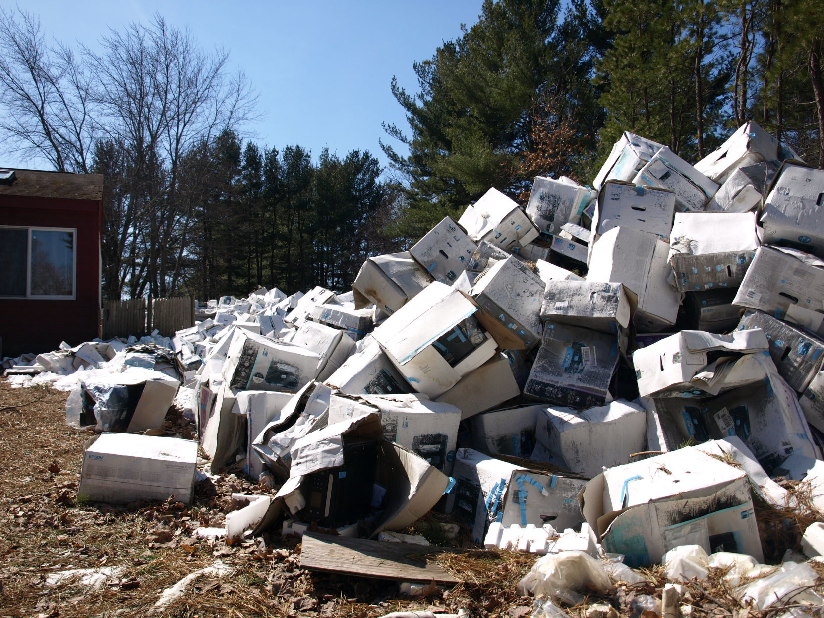 Printer pile